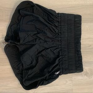 Free people the way home shorts black xs